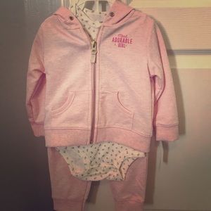 3 piece Carter Outfit NWT